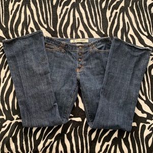 GAP Dark blue straight-leg jeans